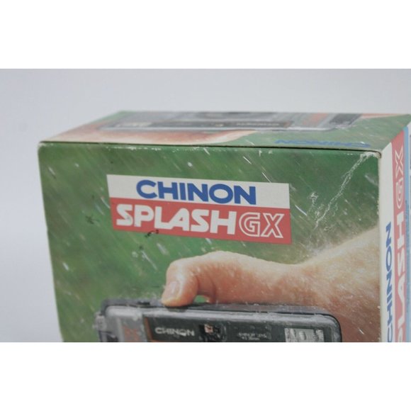 New Chinon Splash GX AF Gray Point & Shoot Weather Proof 35mm Film Camera NOS - Picture 10 of 11